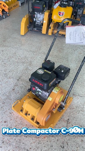 เครื่องตบดิน Plate Compactor C-90M แบรนด์ MacMars (แม็กม่า)🔥💪 #เครื่องตบดิน
