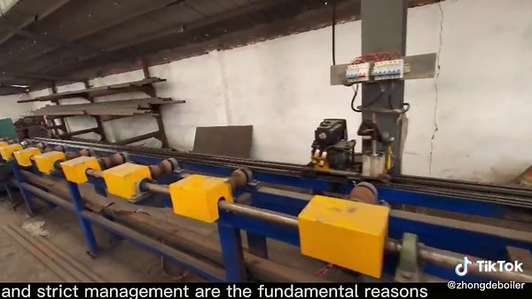 Zhongde Boiler Factory Manufacturing Process