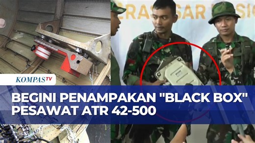 BREAKING NEWS! Penampakan Kotak Hitam Pesawat ATR 42-500 Ditemukan Tim SAR di Sulsel