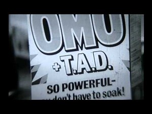Omo TAD 60sec TV Commercial from The 1960's