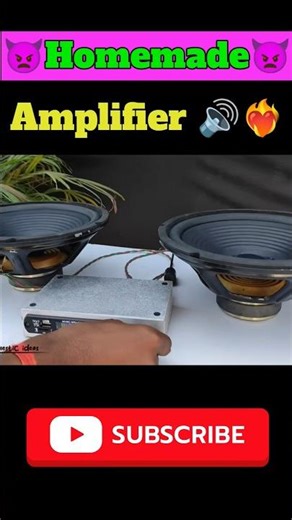 How to make Mini Amplifier 🔊❤️‍🔥 #shortsfeed #trending #viralvideo