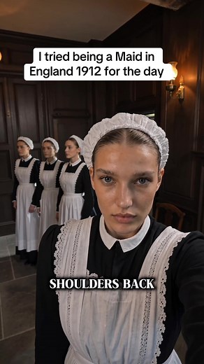I’m exhausted 😩 #historytok #downtonabbey #housemaid #timetraveller | historytok