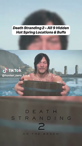 Death Stranding 2 Hot Spring Locations and Buffs Guide