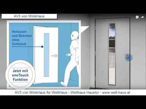 AV3 von WinkHaus für WeltHaus - Welthaus Haustür - www.welt-haus.at