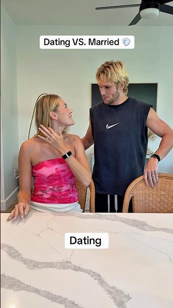 Dating VS. Married life 😂💨