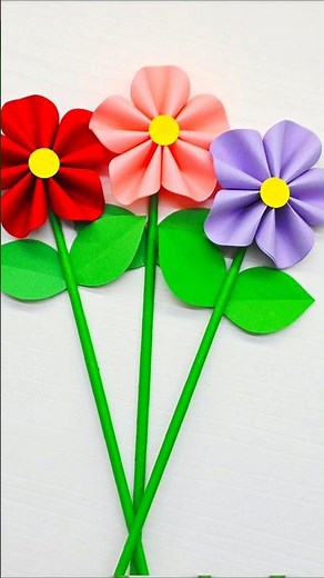 Stunning Paper Flowers #paperflowers #paperflowermaking
