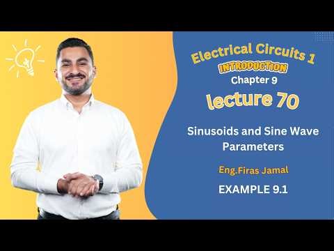 70.Chapter 9: Sinusoids and Sine Wave Parameters - Example 9.1