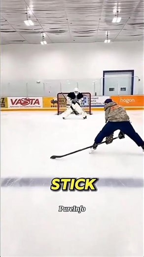 "Why Hockey players try to break their hockey sticks?"