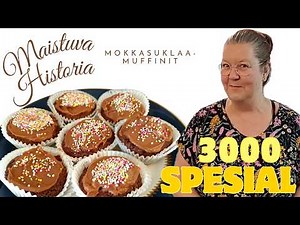 Mokkasuklaa muffinit (3000 tilaajan spesiaali)