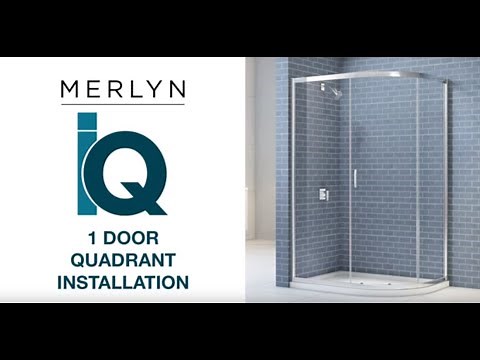 Fitting Video for MERLYN IQ 1 Door Quadrant