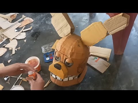 Making Spring Bonnie Head || Fnaf