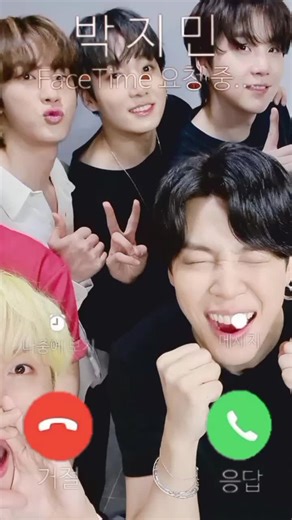 BTS 멤버들과의 특별한 Facetime 경험