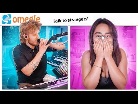 she couldn't believe I TURNED HER VOICE into MUSIC!! (Omegle)
