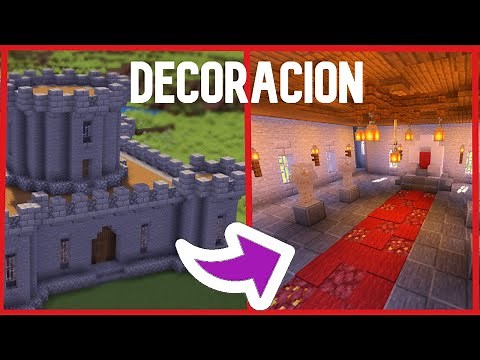 Como hacer un castillo pequeño #2 - Decoración | Minecraft