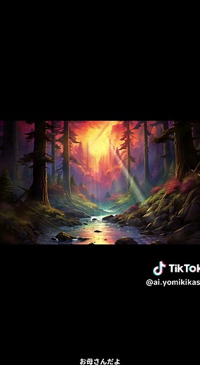 #ai #ゆっくり読み聞かせ #グリム童話 #オオカミと七匹のコヤギ