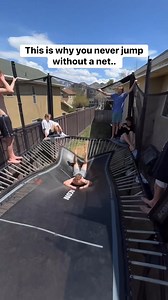 9.7K views · 19 reactions | If the net wasn’t there this could’ve gone a completely different way.. #trampoline #flips #reelsbonus | Colton Merrifield | Facebook