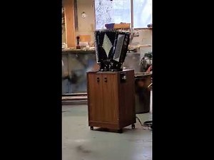 Accordion automated to play midi files
