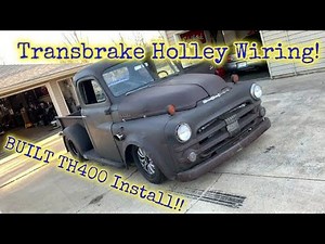 1200hp Trans install and Terminator X Transbrake Wiring!!