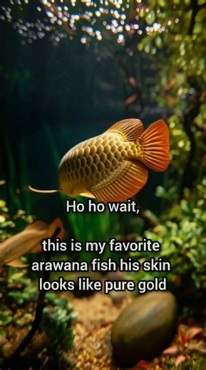 The Golden Dragon King! 👑 Monster Fish Feeding Time! 🔥 #shorts