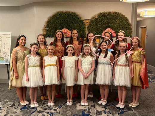 Laurie Stream on Instagram: "We are so proud of Harper and Lily for participating in the Veiled Prophet Ball this past weekend!"