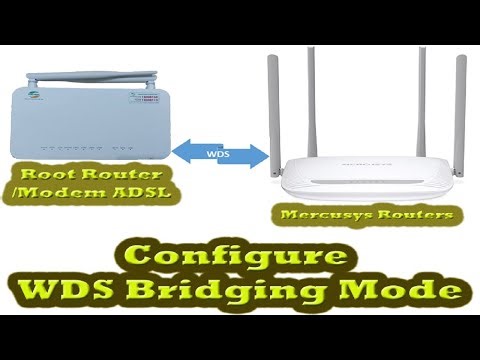 How to Configure WDS Bridging Mode on Mercusys Wireless Routers | Saduca Camera Computer