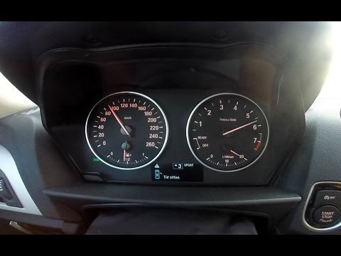 2016 BMW 116i (109HP) 0-100 Acceleration SPORT MODE
