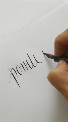 Let's learn Pointura, an upright script written with a pointed pen or a fountain pen too. Class starts on 23 Jan. #pointedpen #caligrafia #calligraphymasters | Sachinspiration