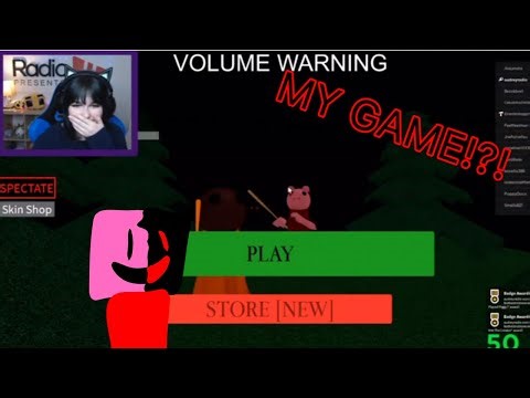 RadioJH Games played my roblox game!?! + Gameplay!