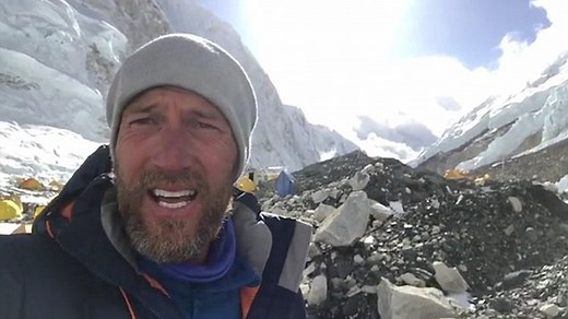 'I'm shattered, but look at this': Ben Fogle on Everest mission