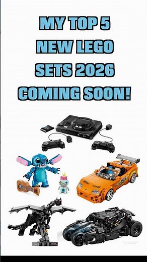 Top 5 NEW LEGO Sets Coming Soon 2026 👀 🔥 #lego #shorts