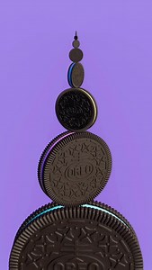 86K views · 3.3K reactions | Oreo Infinite #3d #3danimation #animation #blender #simulation #rigidbody #physics #cooleffects #looping #sfx #asmr #satisfying #oddlysatisfying | The3dartshow | Facebook