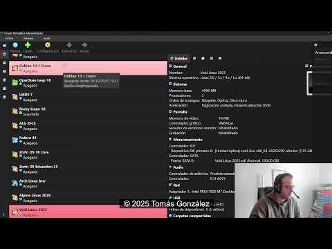 Directo probando Void Linux: instalación, primeros pasos y opinión en vivo