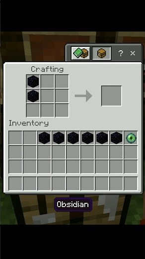 how to make ender chest🤔❓#minecraft
