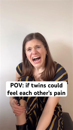 POV: if twins could feel each other’s pain #twins #pain #comedy #shorts #funny #identical #siblings