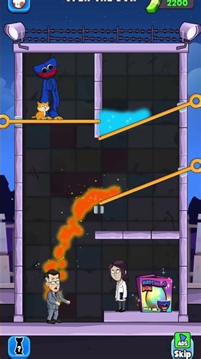 Huggy wuggy pin - poppy play time chapter 2 😨 dengoures #shorts #huggywuggy #gaming #youtubeshorts