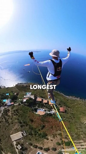 Installing The World’s Longest Slackline 🤯
