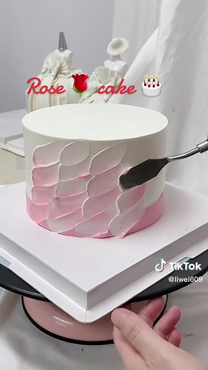 Rose Cake Making Tutorial