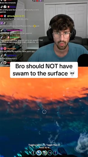Bro should NOT have swam to the surface 💀