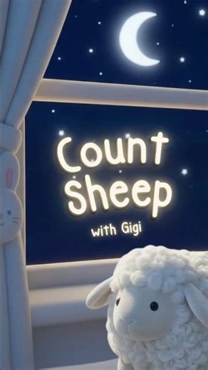 Counting Sheep to Help Toddlers Fall Asleep 🐑 | Calm Bedtime Routine