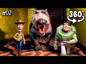 Toy Story 1 360° - Save Buzz & Woody From Sid’s House! - Scary VR 360 Video