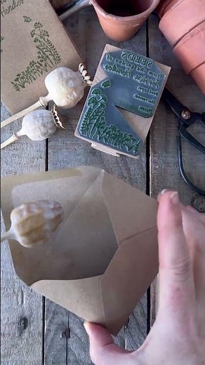 📦 Custom Seed Packet Stamps – For Gardeners & Growers | The English Stamp Company