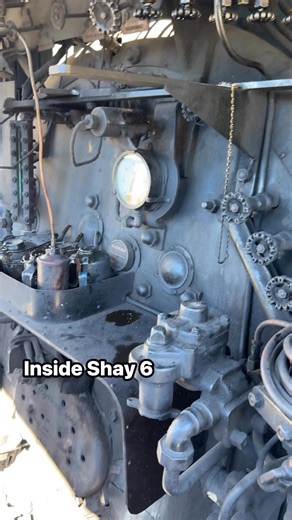 28K views · 985 reactions | Inside Shay 6 Steam Locomotive #trains #steamlocomotive #railroad | Big Trains | Facebook