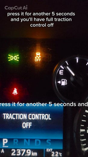 Fully disable the traction control on your gen2 Tundra. aka drifting mode :)