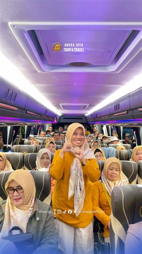 K3S Kecamatan Arjosari bersama Aneka Jaya Tour n Travel menuju Magelang 🥳