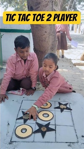 Tic tac Toe 2 player 🎯✍️ #viralnow #tictactoe #funny