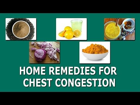 2 Home Remedies For Chest Congestion