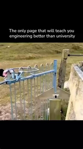 Explorify | A Gate That Can’t Be Forced Open - Pure Mechanical Genius! In this video, we explain how a theft-proof silent gate mechanism uses smart... | Instagram