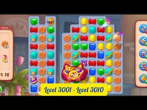 Homescapes : ( Level 3001 - Level 3010 )