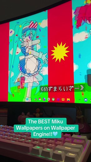 Los mejores fondos de Hatsune Miku en Wallpaper Engine