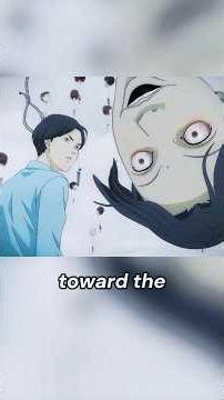 Terrifying human head-shaped balloons.#anime